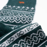 SOKKEN - JACQUARD - GREEN