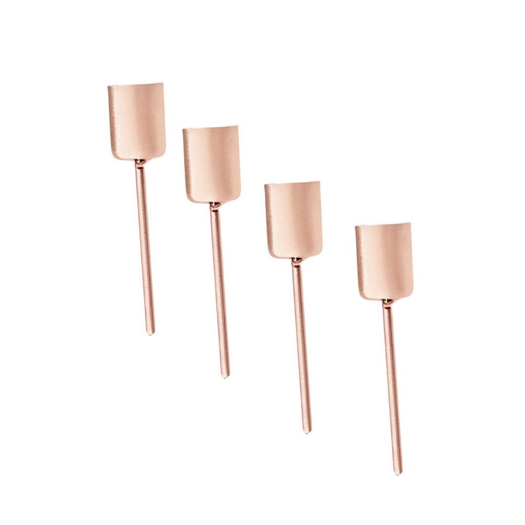 ROSE GOLD METALEN KAARSENHOUDER