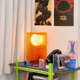 LOP LAMP RECTANGLE SMALL - ORANGE