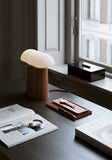 NOVA TABLE LAMP - WALNOOT