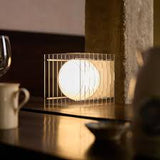 LOP LAMP SQUARE SMALL - CLEAR