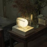 LOP LAMP SQUARE SMALL - CLEAR