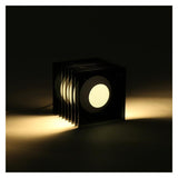 LOP LAMP SQUARE SMALL - DARK GREY