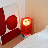 LOP LAMP RECTANGLE SMALL - ORANGE