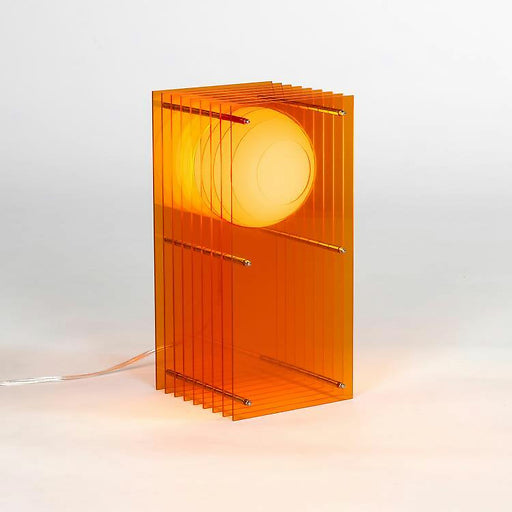 LOP LAMP RECTANGLE SMALL - ORANGE